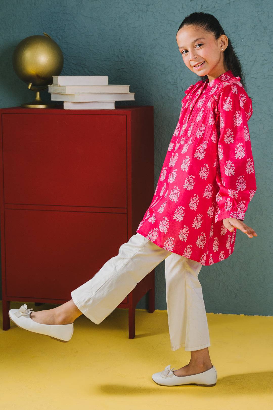 Zellbury Girls | 1 Piece Lawn | Kurta - 1621 by Maria Faisal - Registered Vendor of : Zellbury Girls - type : Kids Clothes - 100% original wedding dresses