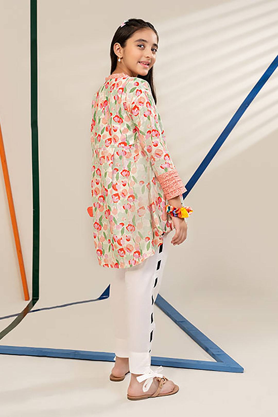 Zellbury Girls | 1 Piece Khaddar | Kurta - 1199 by Maria Faisal - Registered Vendor of : Zellbury Girls - type : Kids Clothes - 100% original wedding dresses