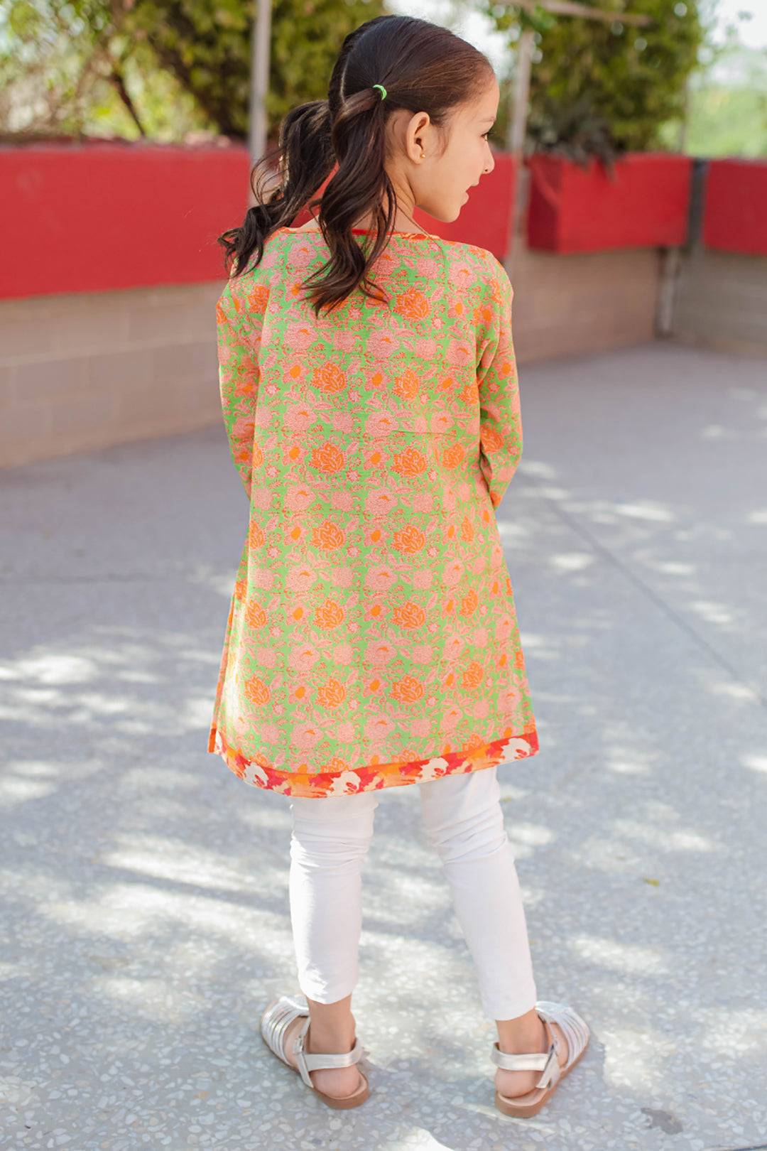 Zellbury Girls | 1 Piece Khaddar | Kurta - 1220 by Maria Faisal - Registered Vendor of : Zellbury Girls - type : Kids Clothes - 100% original wedding dresses