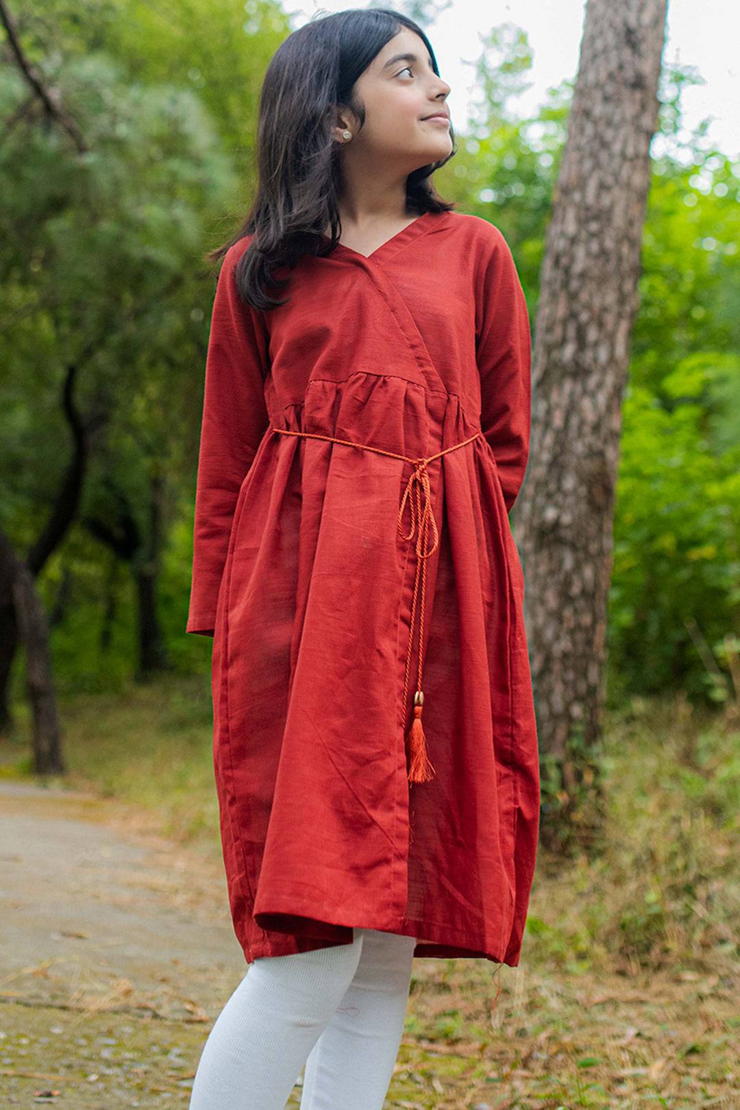 Zellbury Girls | 1 Piece Khaddar | Kurta - 1150 by Maria Faisal - Registered Vendor of : Zellbury Girls - type : Kids Clothes - 100% original wedding dresses