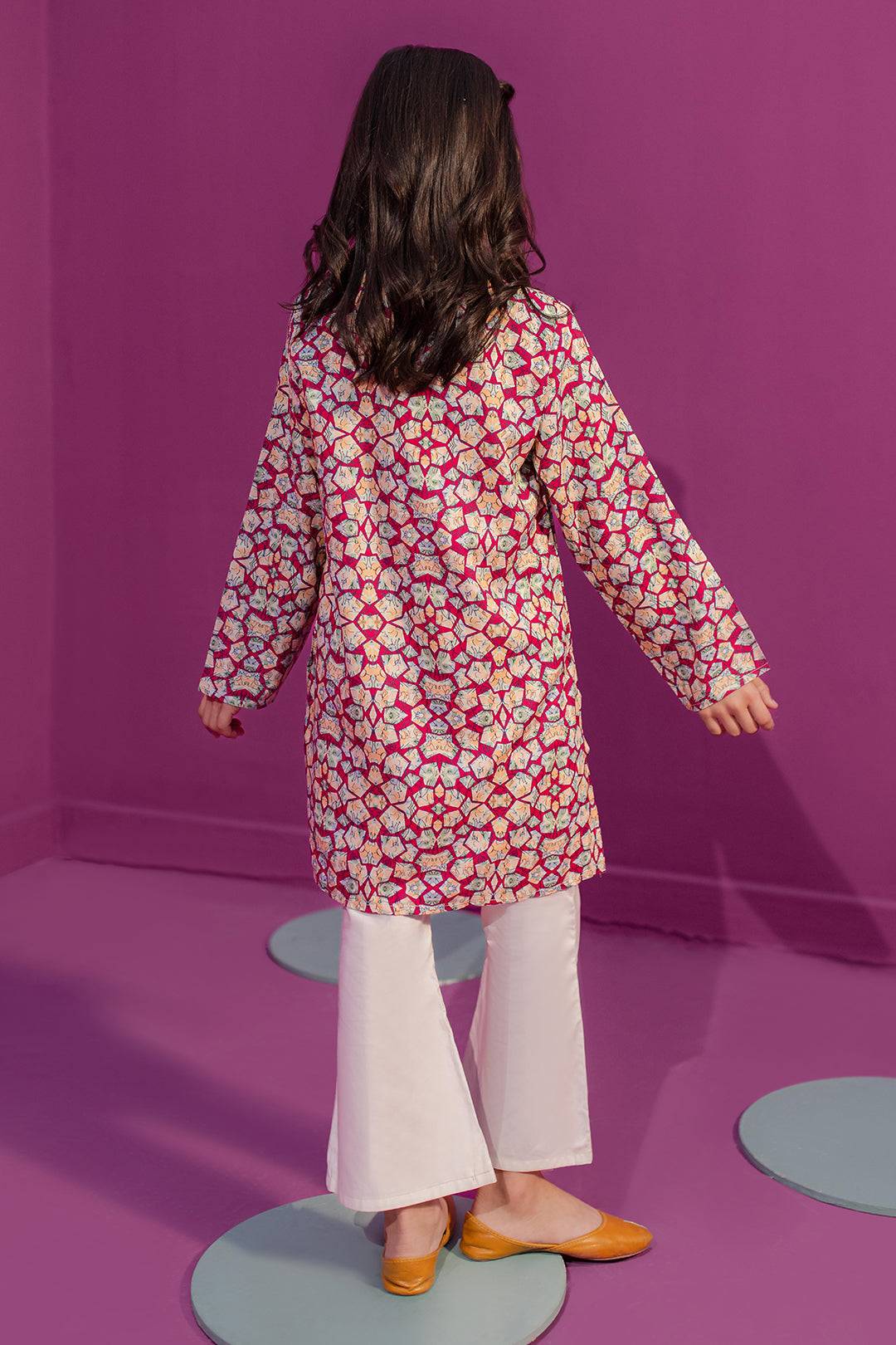 Zellbury Girls | 1 Piece Viscose | Kurta - 1719 by Maria Faisal - Registered Vendor of : Zellbury Girls - type : Kids Clothes - 100% original wedding dresses