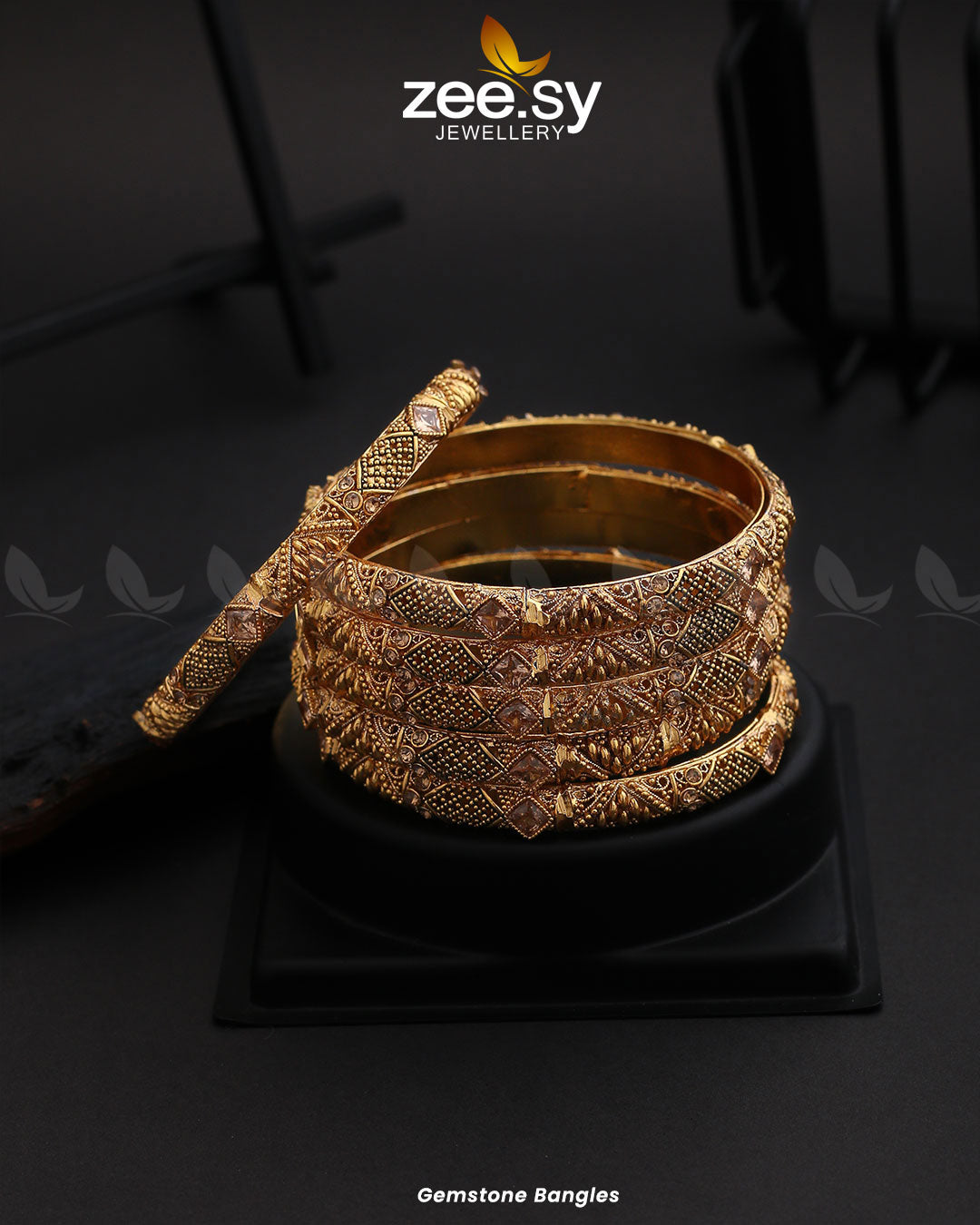 Gemstone Bangles - Bangles 