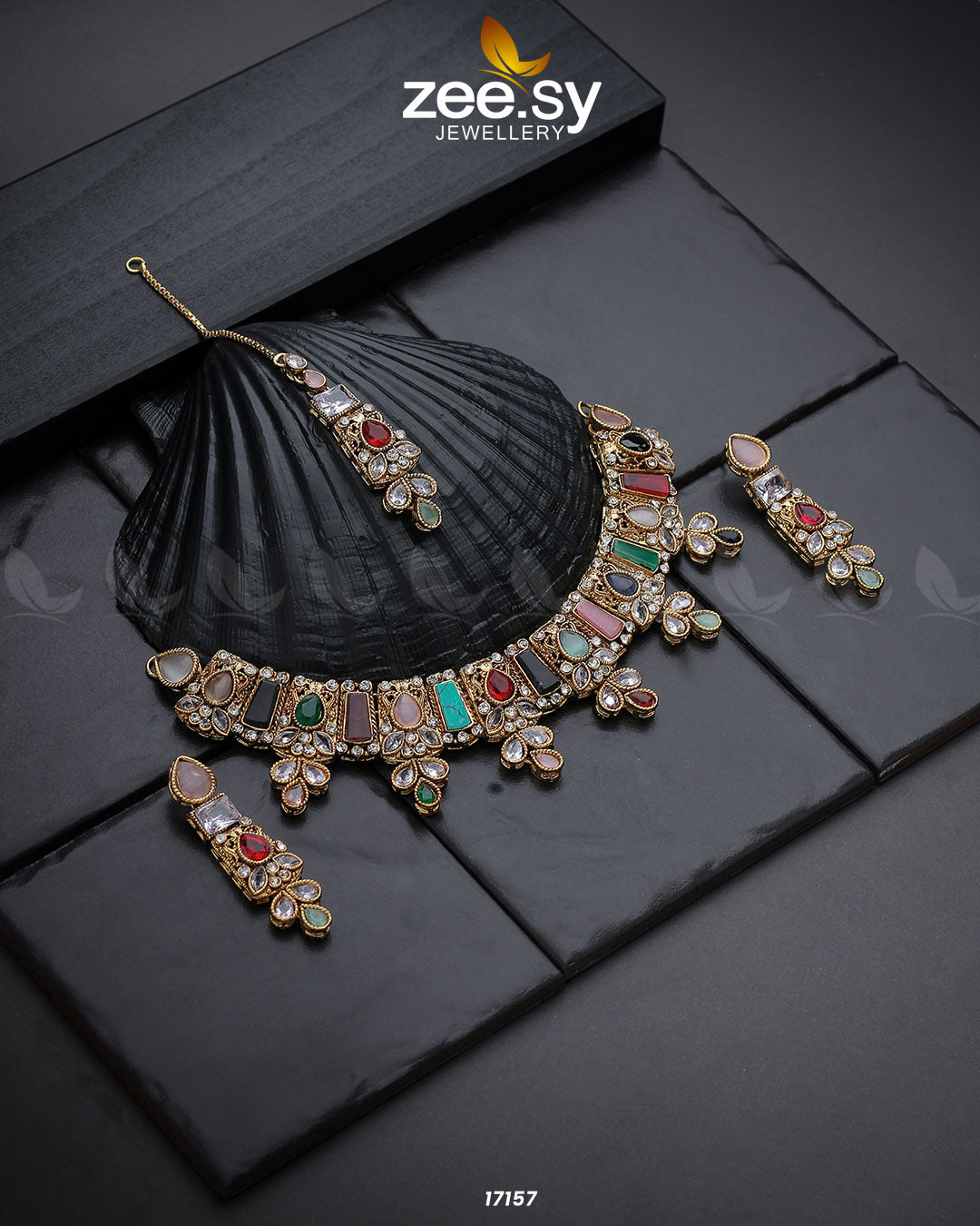 Gemstone Enchantment Necklace - Necklace Sets 