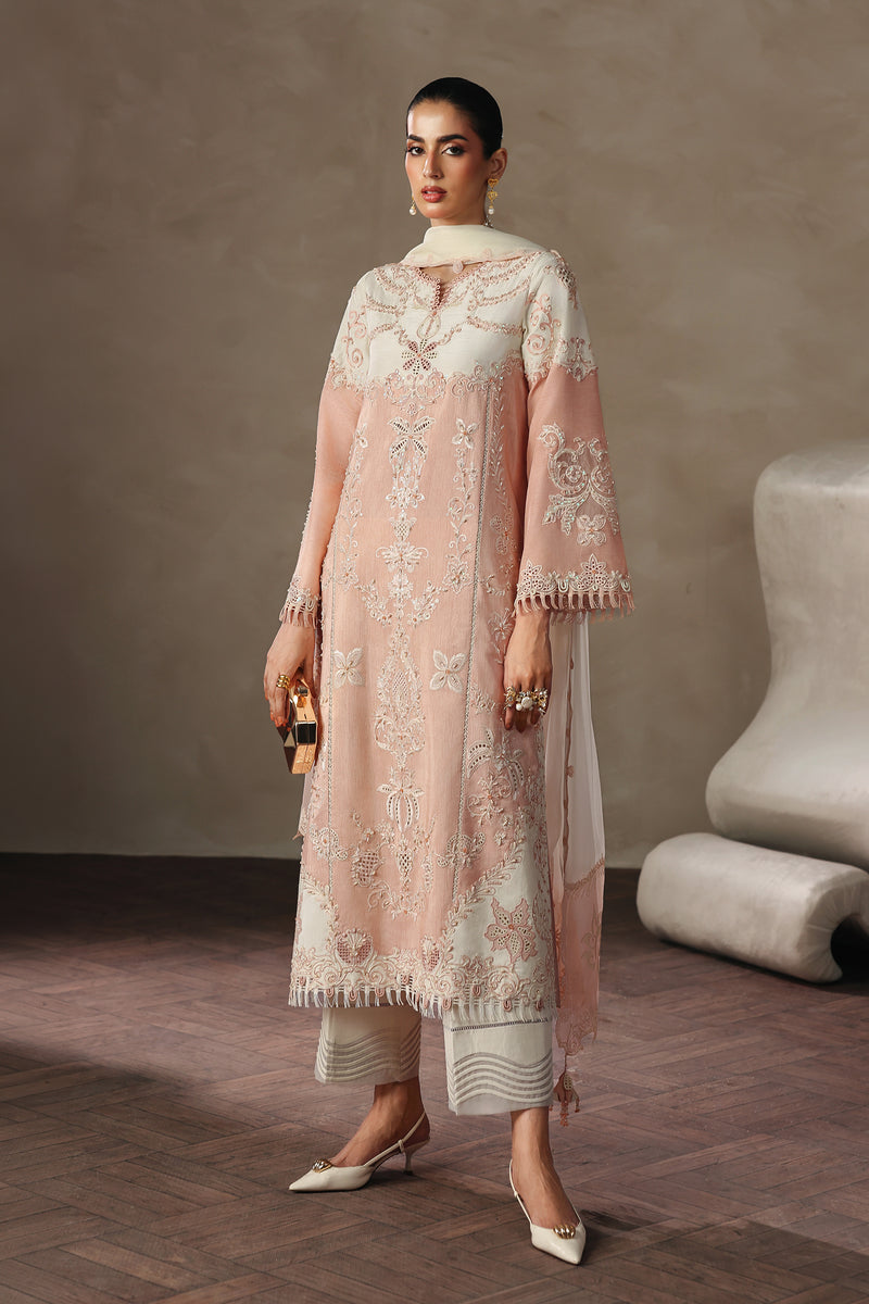 Qalamkar | Luxury Pret 26 | QLP-08 - Beena - Luxury Dress - available at Maria Faisal in UK and USA.