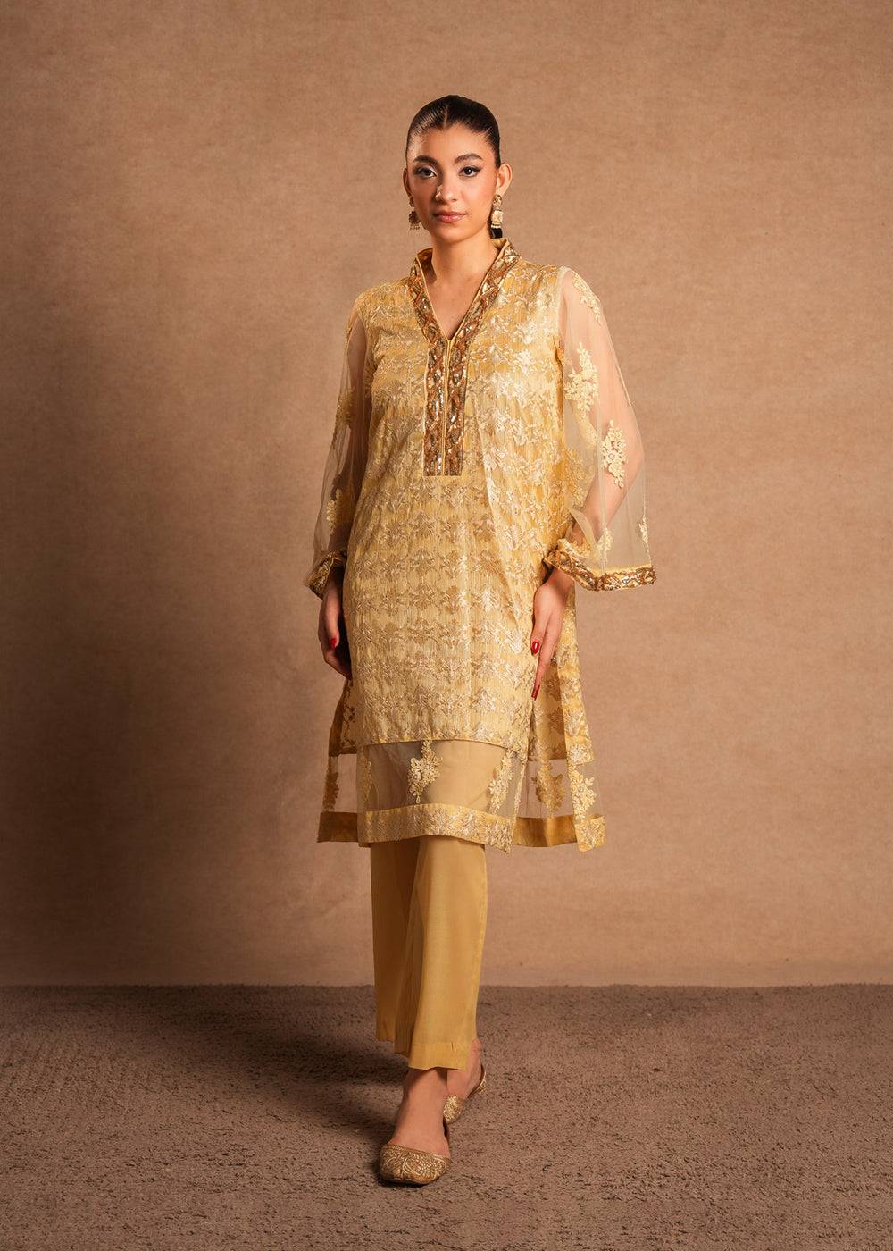 Laj | Festive Eid 25 | PRT-003 by Maria Faisal - Registered Vendor of : Laj - type : Ladies Clothes - 100% original wedding dresses