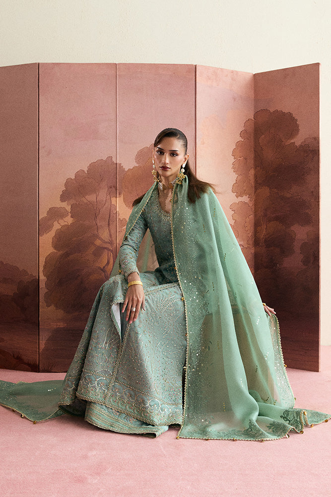  Suffuse| Silk Pret Fall’25 | LISHA - Bridal Dress - available at Maria Faisal in UK and USA.