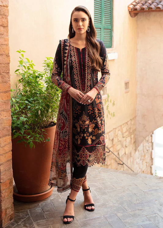 Gulaal | Springtime Ballet | LEYLA (GL-L-24V1-10) - Ladies Clothes - Maria Faisal