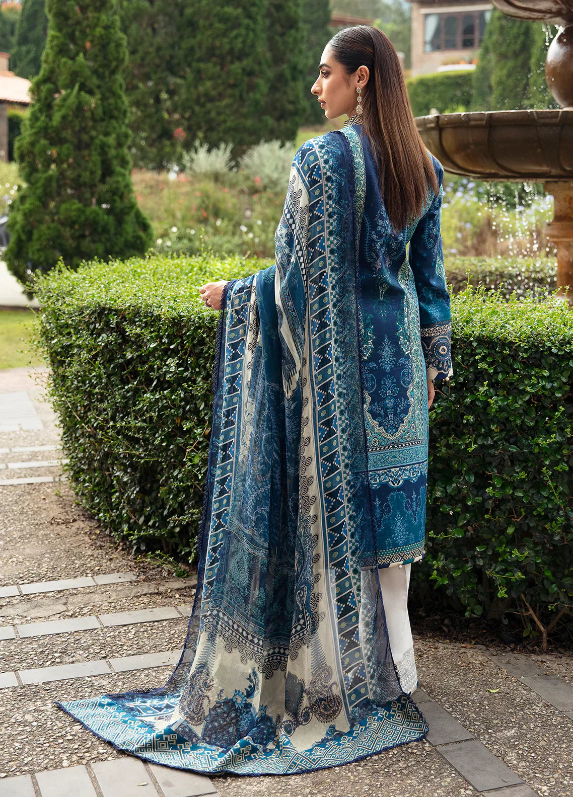 Gulaal | Springtime Ballet | AZUR (GL-L-24V1-08) - Ladies Clothes - Maria Faisal