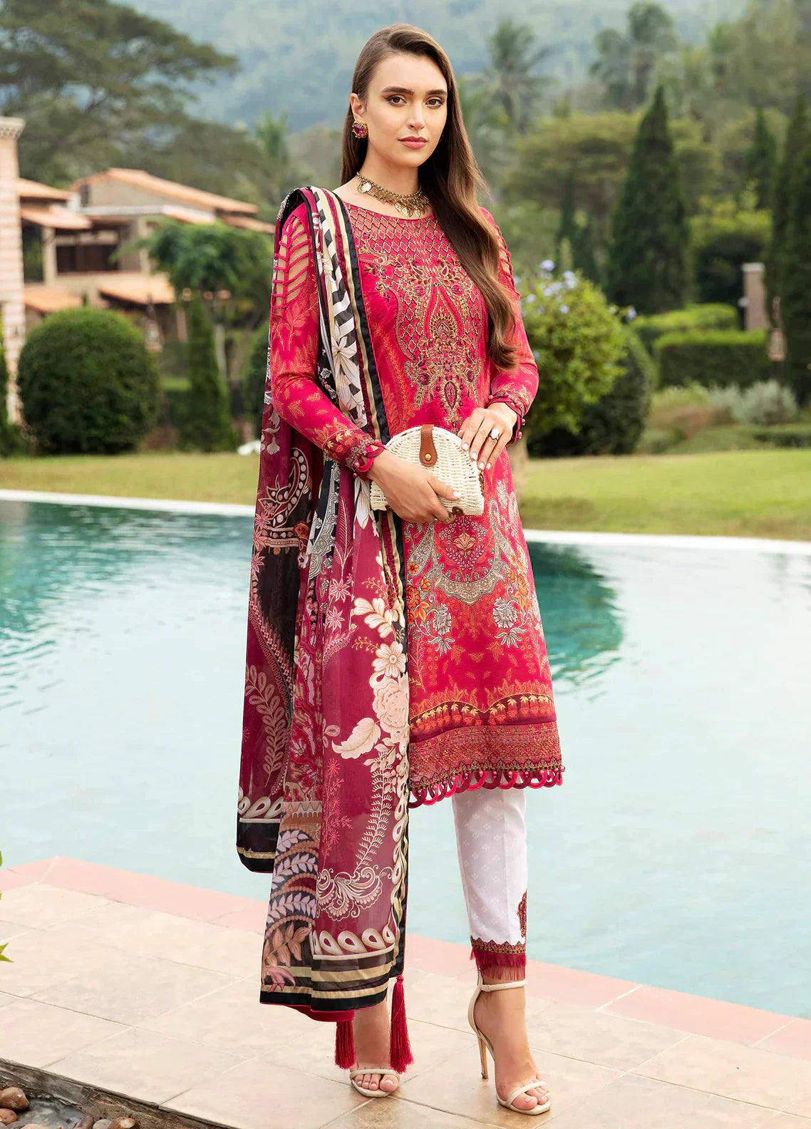 Gulaal | Springtime Ballet | CHERIE (GL-L-24V1-04) - Ladies Clothes - Maria Faisal