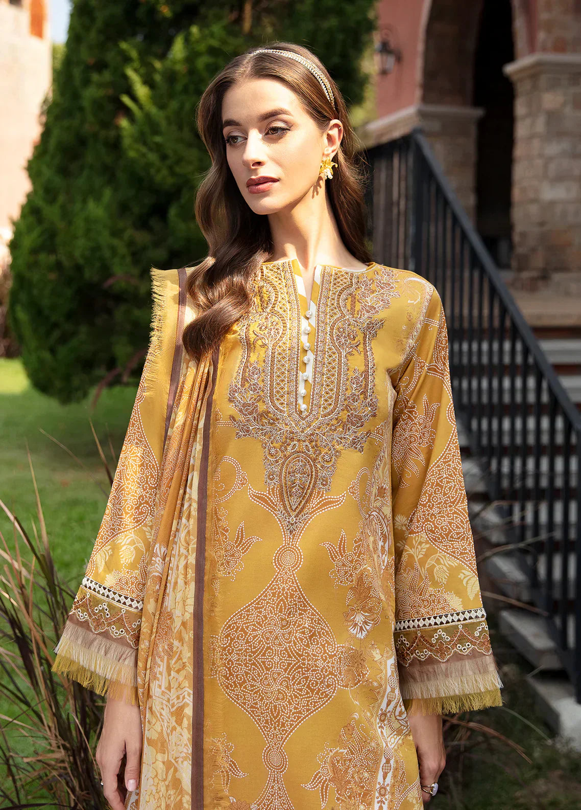 Gulaal | Springtime Ballet | CEYDA (GL-L-24V1-02) - Ladies Clothes - Maria Faisal