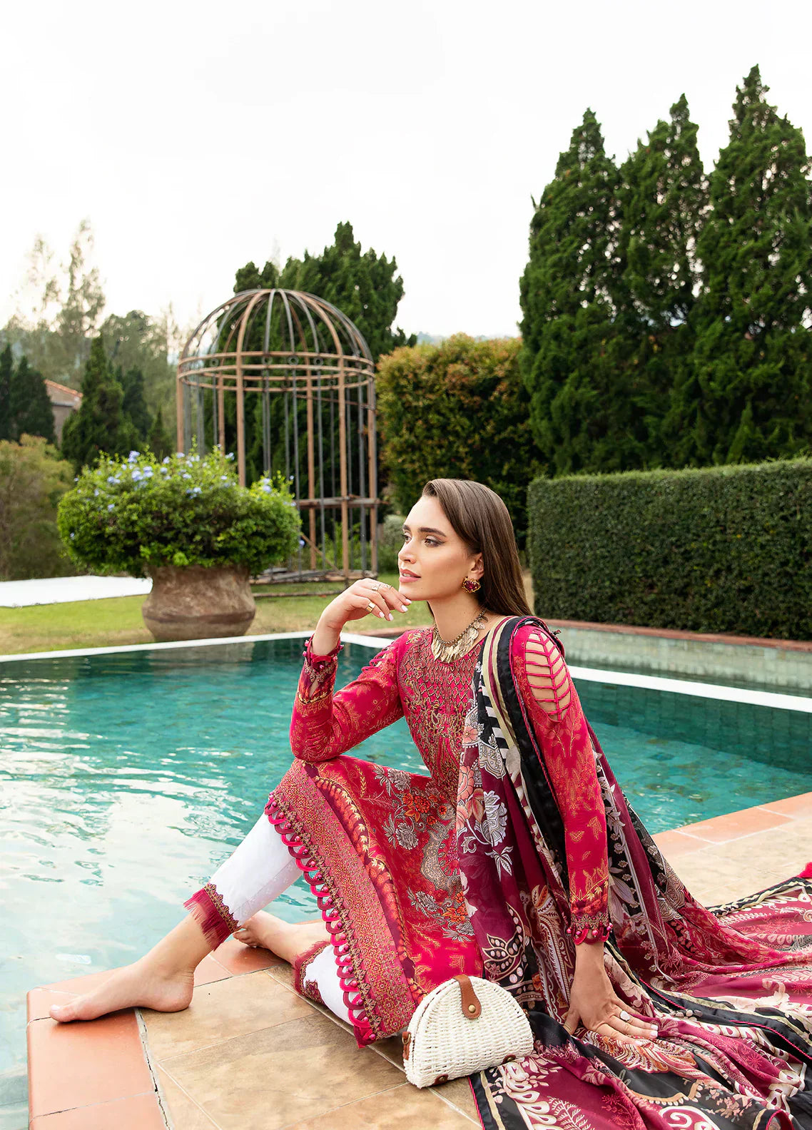 Gulaal | Springtime Ballet | CHERIE (GL-L-24V1-04) - Ladies Clothes - Maria Faisal