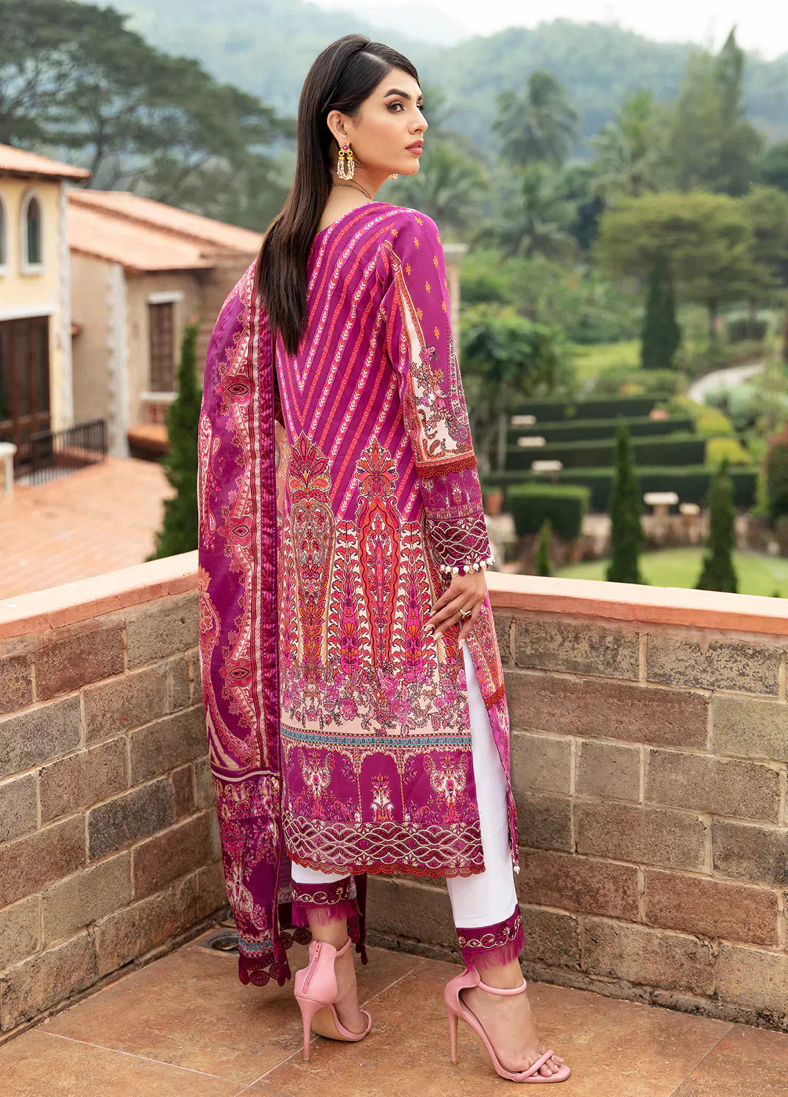 Gulaal | Springtime Ballet | ALAARA (GL-L-24V1-11) - Ladies Clothes - Maria Faisal