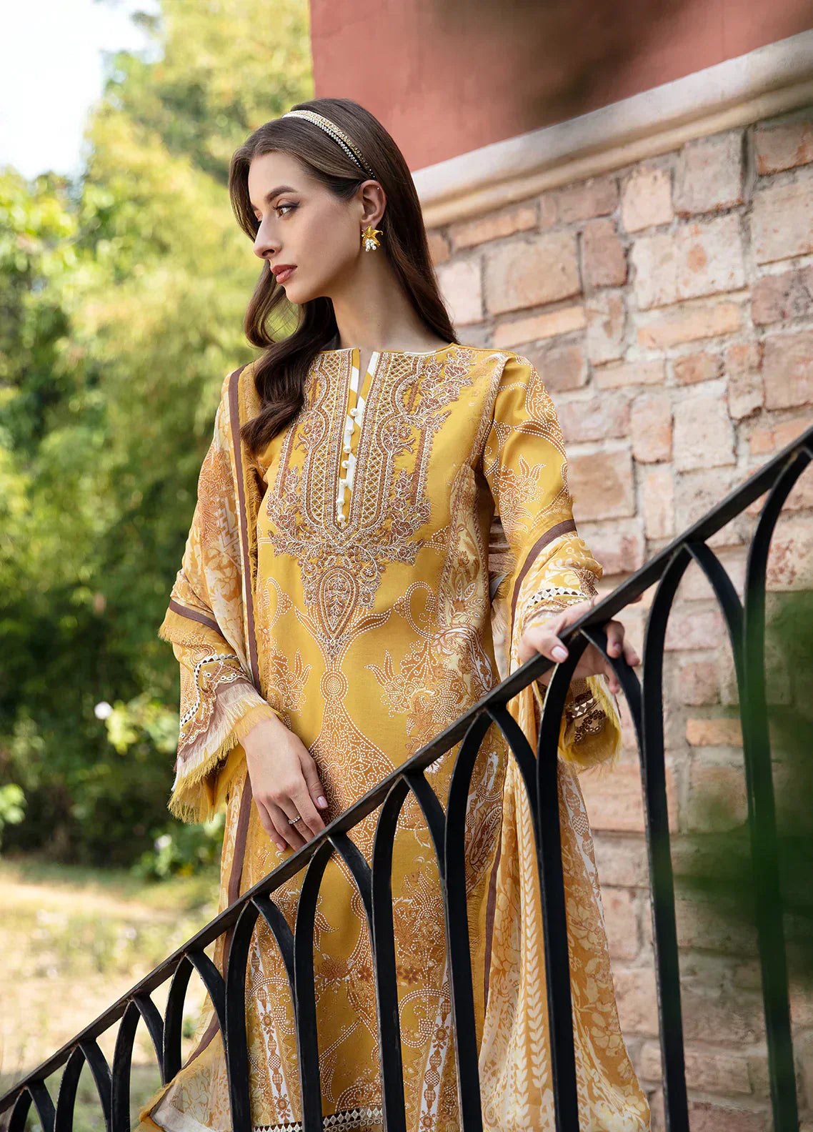 Gulaal | Springtime Ballet | CEYDA (GL-L-24V1-02) - Ladies Clothes - Maria Faisal