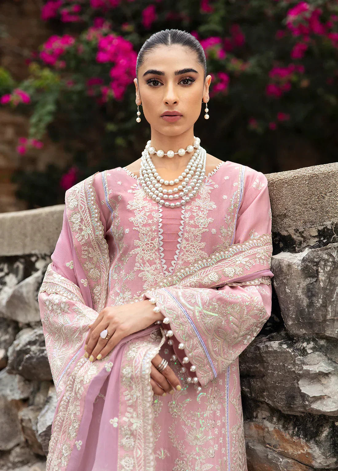 Gulaal | Luxury Lawn 24 | EMELIA (GL-LL-24V1-03) - Ladies Clothes - Maria Faisal