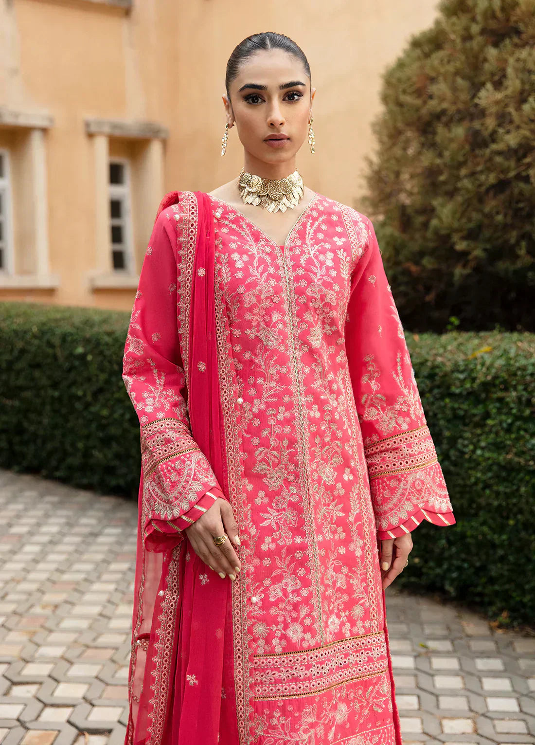 Gulaal | Luxury Lawn 24 | ALESSIA (GL-LL-24V1-06) - Ladies Clothes - Maria Faisal
