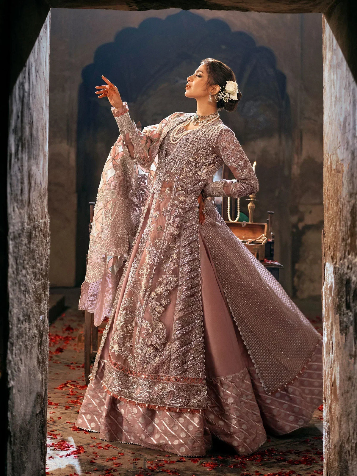 Maryam Hussain | Gulaab Wedding Formals 24 | Mahi - Ladies Clothes - Maria Faisal