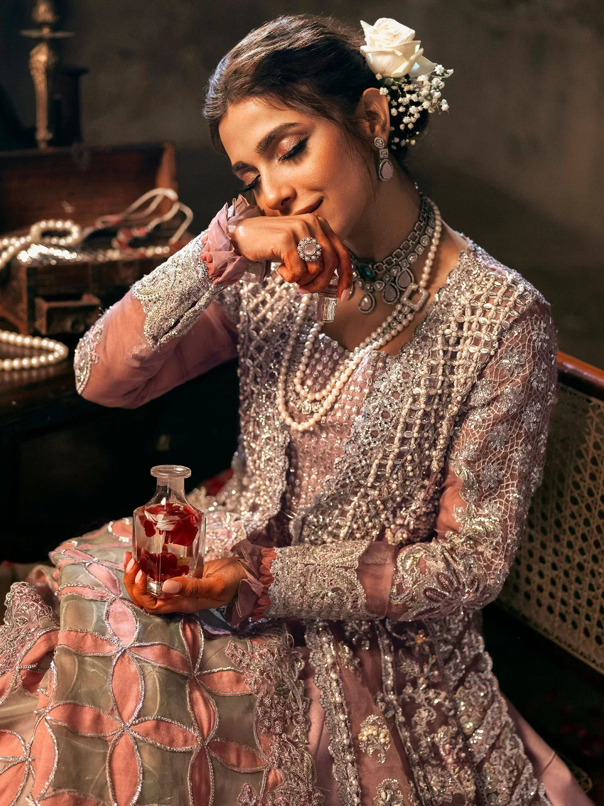 Maryam Hussain | Gulaab Wedding Formals 24 | Mahi - Ladies Clothes - Maria Faisal