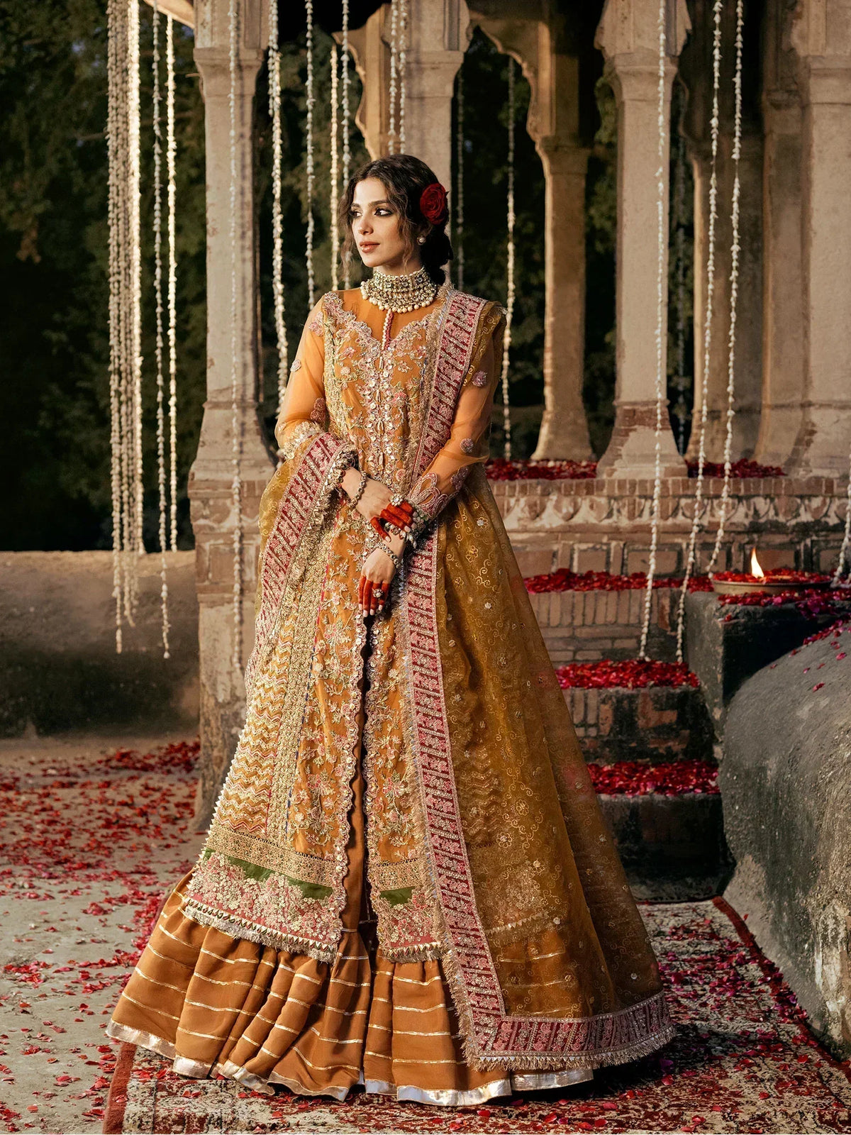 Maryam Hussain | Gulaab Wedding Formals 24 | Sandli - Ladies Clothes - Maria Faisal