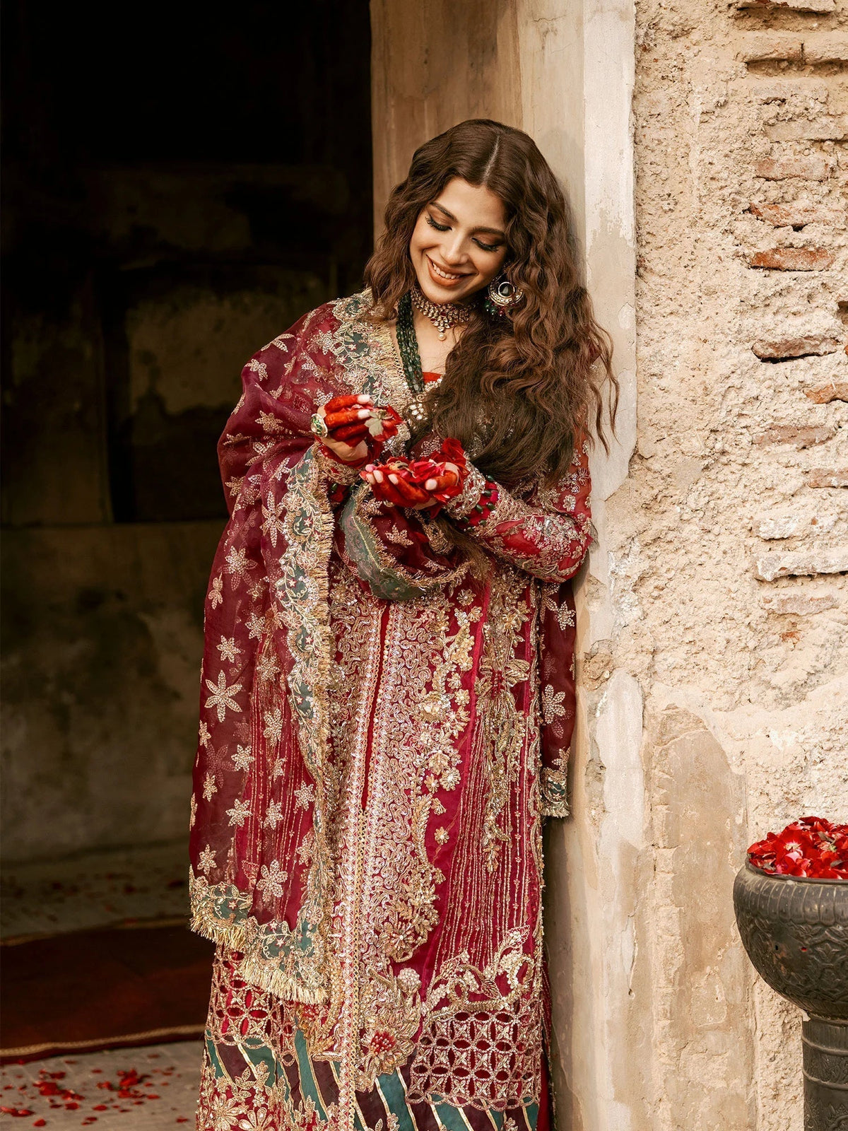 Maryam Hussain | Gulaab Wedding Formals 24 | Ishq - Ladies Clothes - Maria Faisal