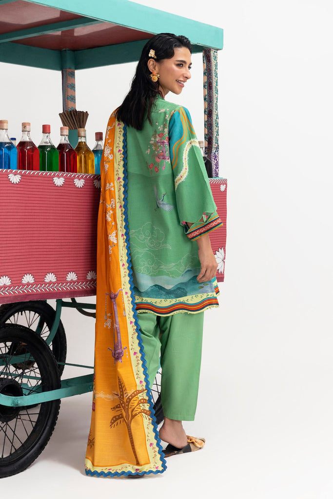 H255-010B-2Q – authentic Pakistani dress from the Mahay Winter 25 collection for women in the UK