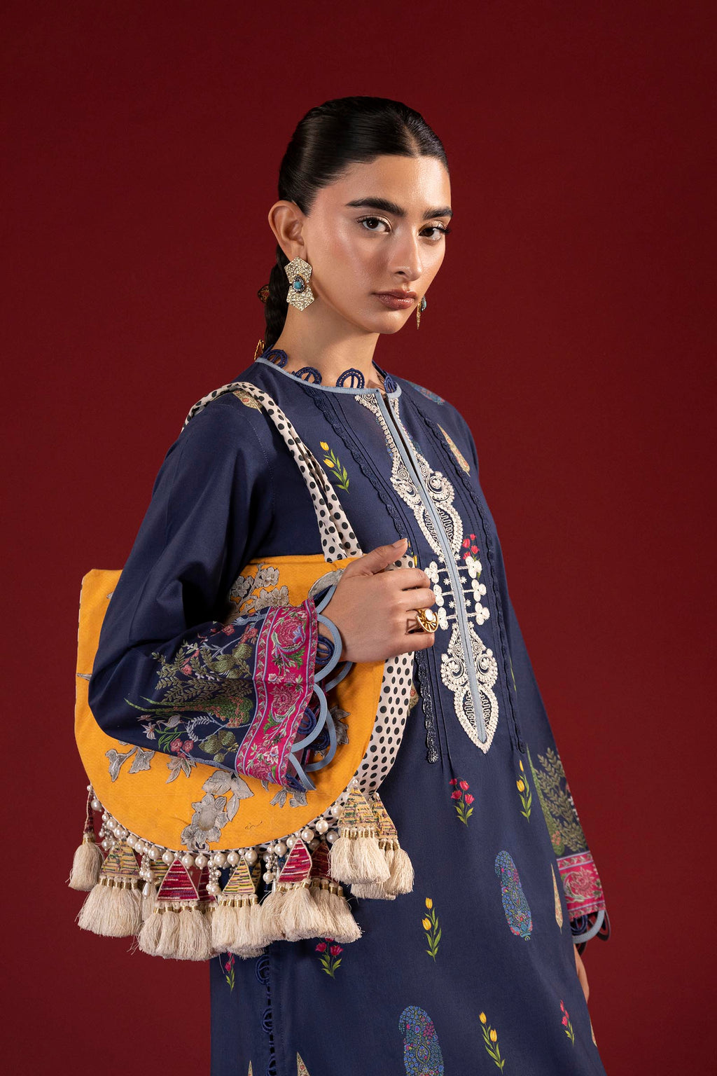 Sana Safinaz | Mahay Summer 26 | H264-006A-2AC - Luxury Dress - available at Maria Faisal in UK and USA.