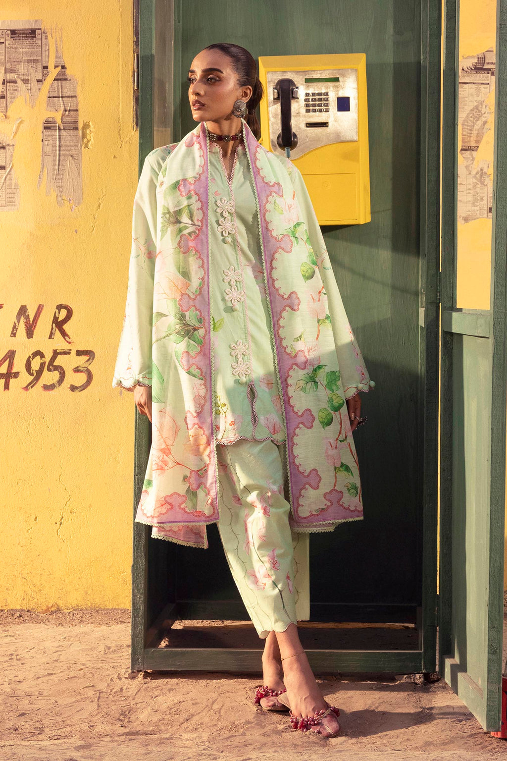 Sana Safinaz | Mahay Summer 26 |S-11 - Luxury Dress - available at Maria Faisal in UK and USA.