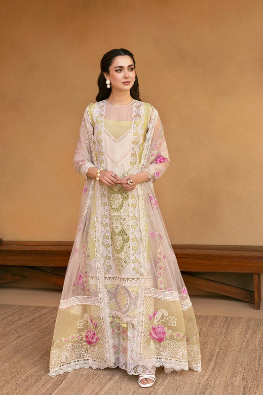 Saira Rizwan | Luxury Lawn 25 | VERA-SRL25-05 by Maria Faisal - Registered Vendor of : Saira Rizwan - type : Ladies Clothes - 100% original wedding dresses