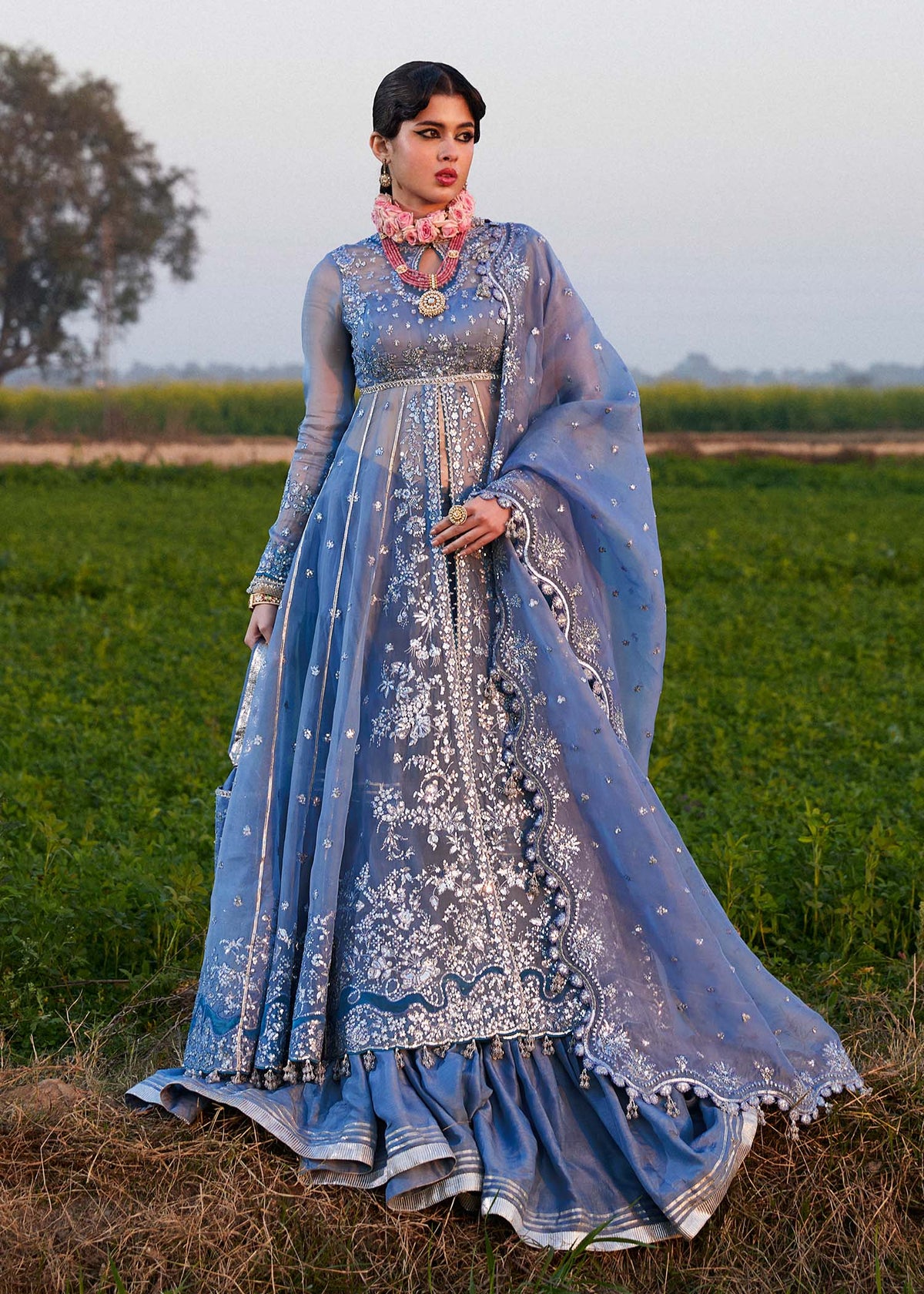 Hussain Rehar | Darlings Festive 25 | Mira by Maria Faisal - Registered Vendor of : Hussain Rehar - type : Ladies Clothes - 100% original wedding dresses