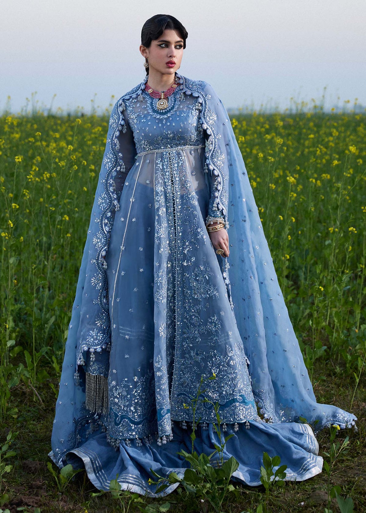 Hussain Rehar | Darlings Festive 25 | Mira by Maria Faisal - Registered Vendor of : Hussain Rehar - type : Ladies Clothes - 100% original wedding dresses