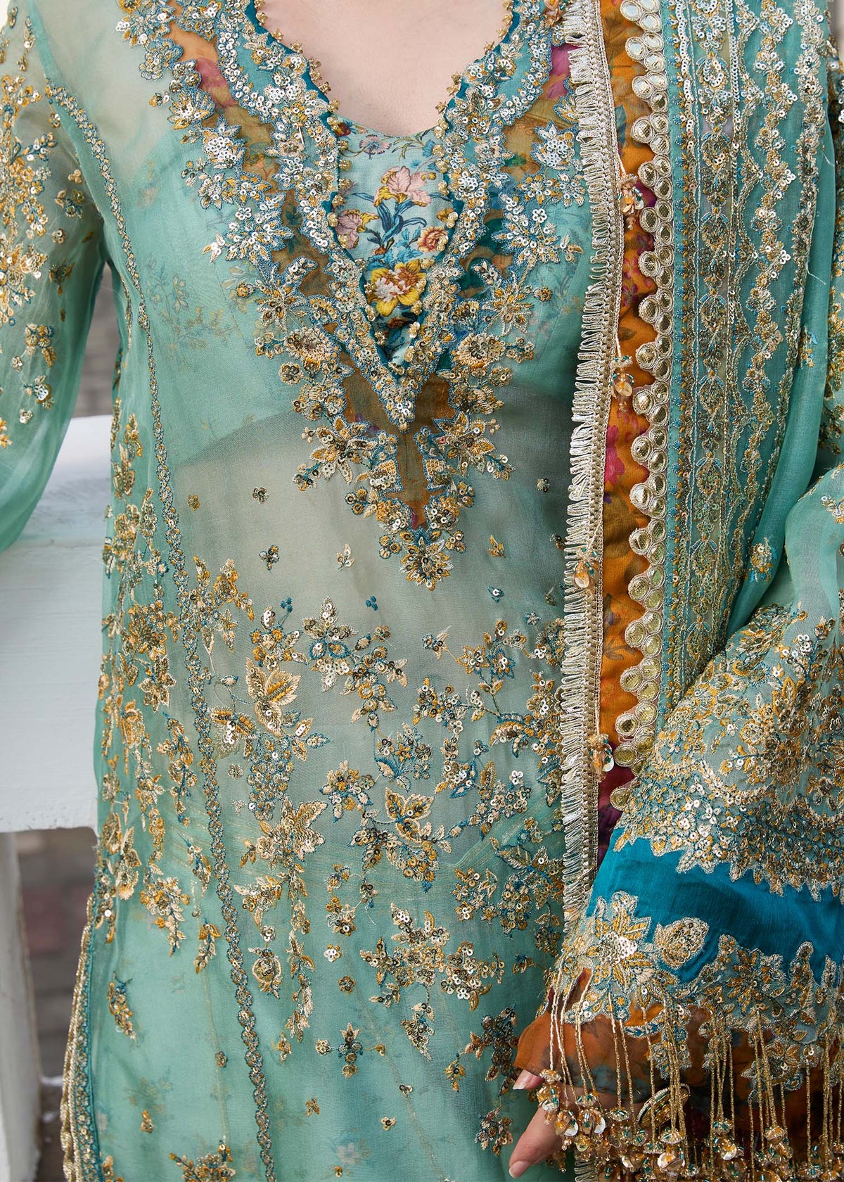 Hussain Rehar | Darlings Festive 25 | Miraye by Maria Faisal - Registered Vendor of : Hussain Rehar - type : Ladies Clothes - 100% original wedding dresses
