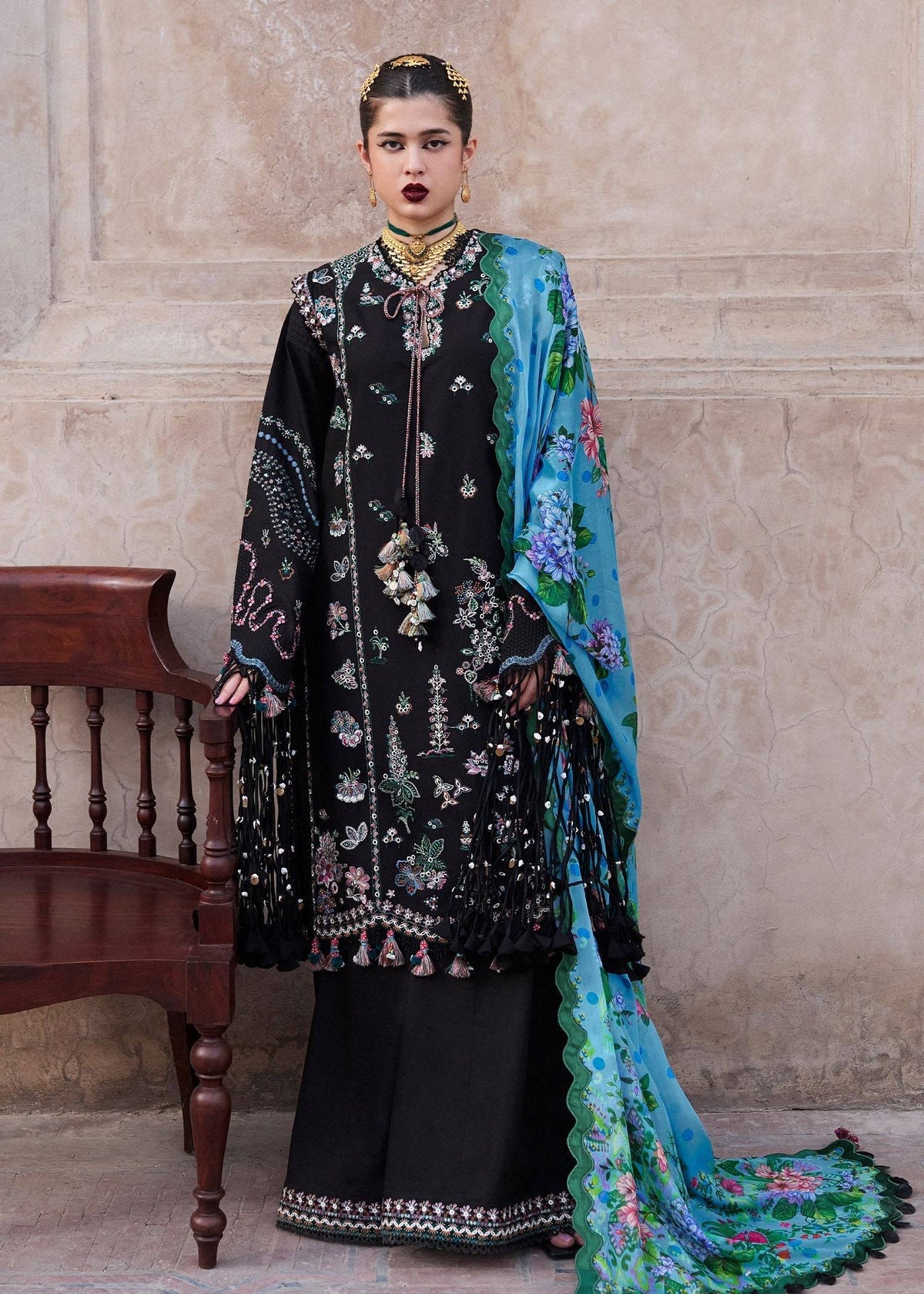 Hussain Rehar | Nirmal SS 25 | Arzo by Maria Faisal - Registered Vendor of : Hussain Rehar - type : Ladies Clothes - 100% original wedding dresses