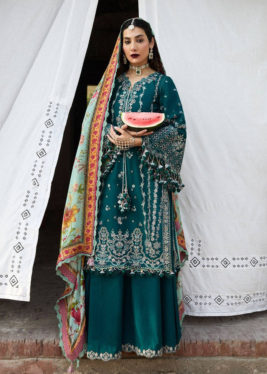 Hussain Rehar | Nirmal SS 25 | Saher by Maria Faisal - Registered Vendor of : Hussain Rehar - type : Ladies Clothes - 100% original wedding dresses