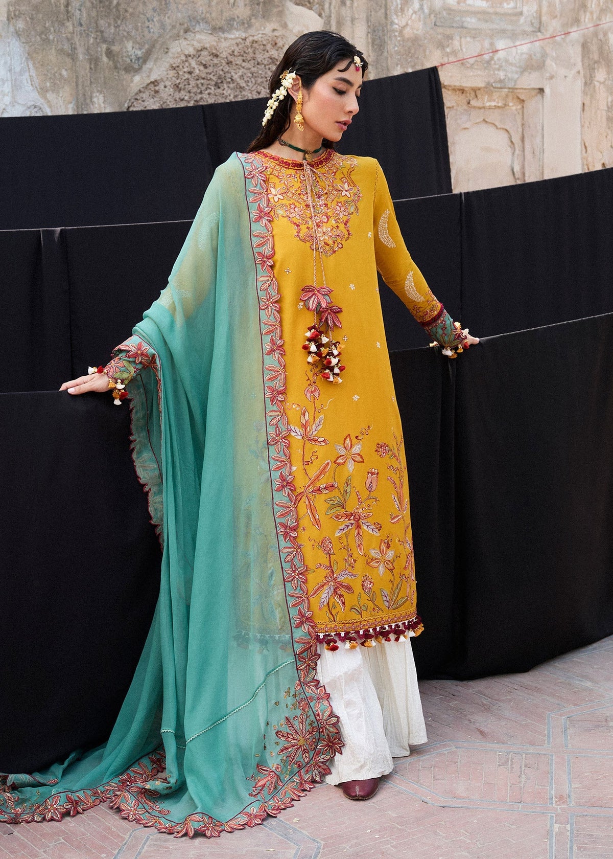 Hussain Rehar | Nirmal SS 25 | Masam by Maria Faisal - Registered Vendor of : Hussain Rehar - type : Ladies Clothes - 100% original wedding dresses