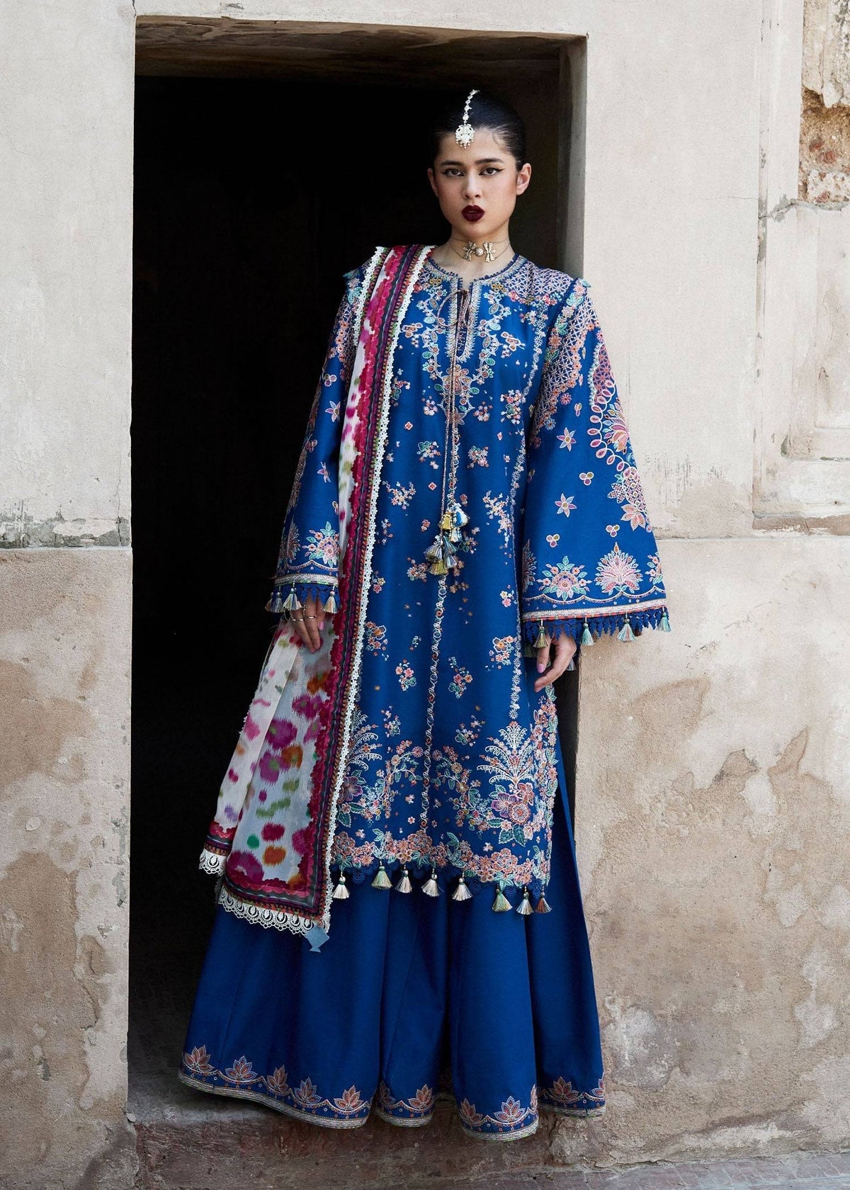 Hussain Rehar | Nirmal SS 25 | Zarqa by Maria Faisal - Registered Vendor of : Hussain Rehar - type : Ladies Clothes - 100% original wedding dresses