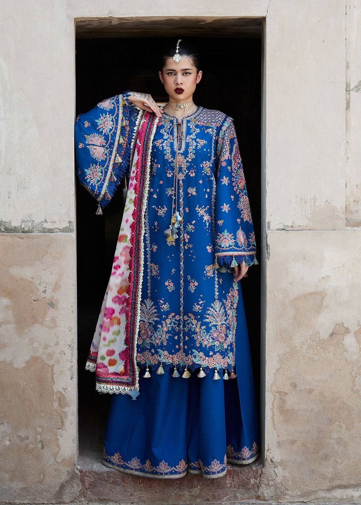 Hussain Rehar | Nirmal SS 25 | Zarqa by Maria Faisal - Registered Vendor of : Hussain Rehar - type : Ladies Clothes - 100% original wedding dresses