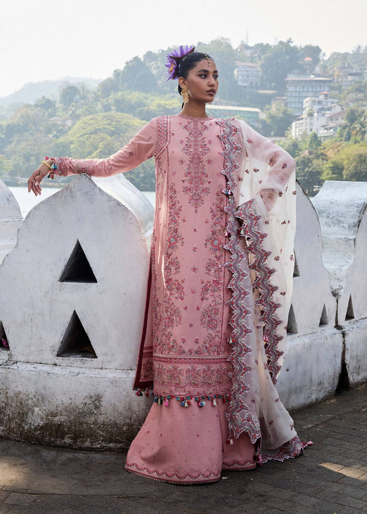 Hussain Rehar | Luxury Lawn 25 | Peaar by Maria Faisal - Registered Vendor of : Hussain Rehar - type : Ladies Clothes - 100% original wedding dresses
