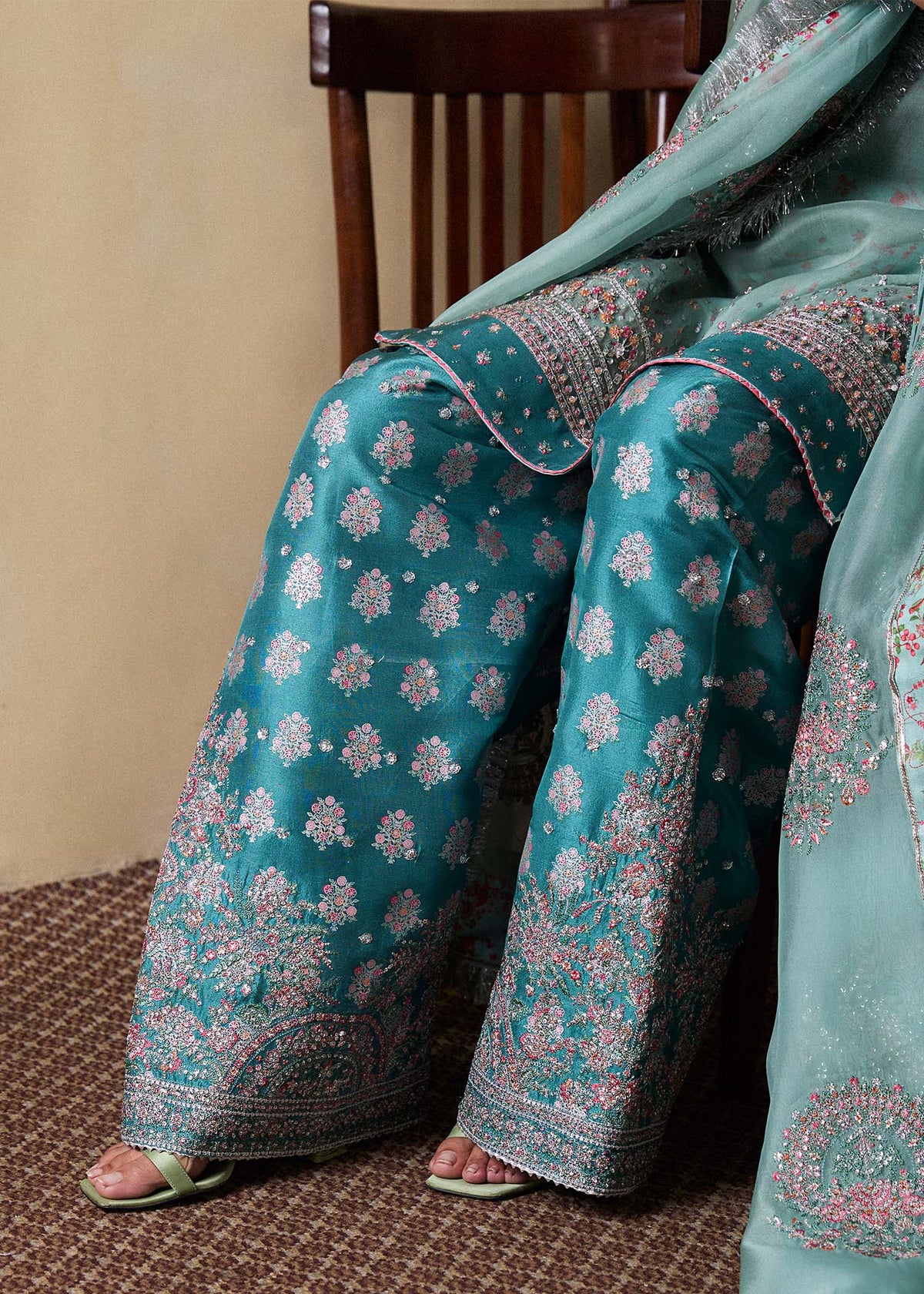 Hussain Rehar | SS Luxury Pret 25 | Artes by Maria Faisal - Registered Vendor of : Hussain Rehar - type : Ladies Clothes - 100% original wedding dresses