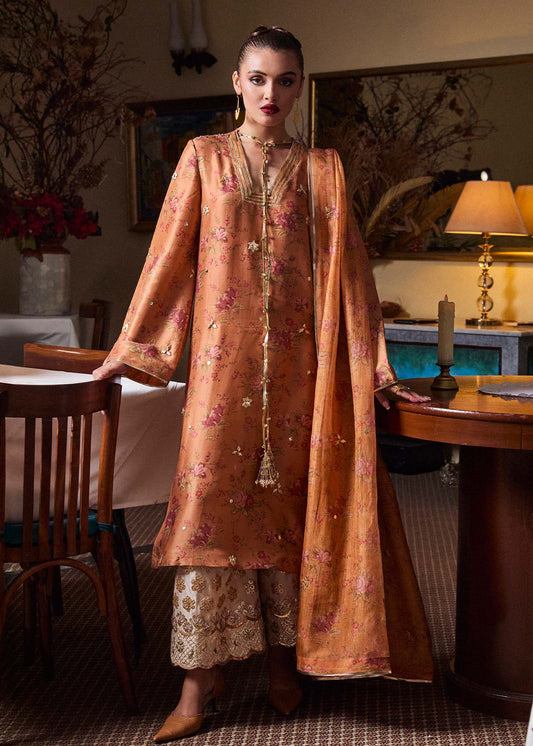 Hussain Rehar | SS Luxury Pret 25 | Dijan by Maria Faisal - Registered Vendor of : Hussain Rehar - type : Ladies Clothes - 100% original wedding dresses