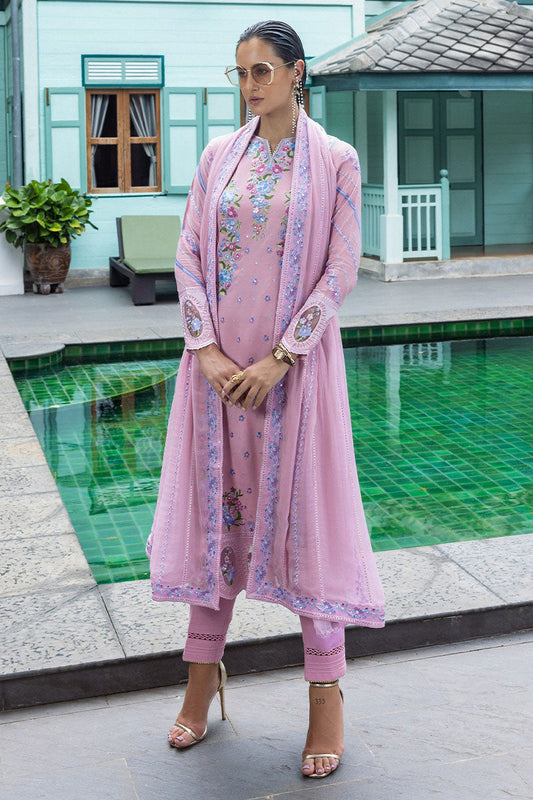 Mushq | Nuvera Raw Silk | Leore - Ladies Clothes - Maria Faisal