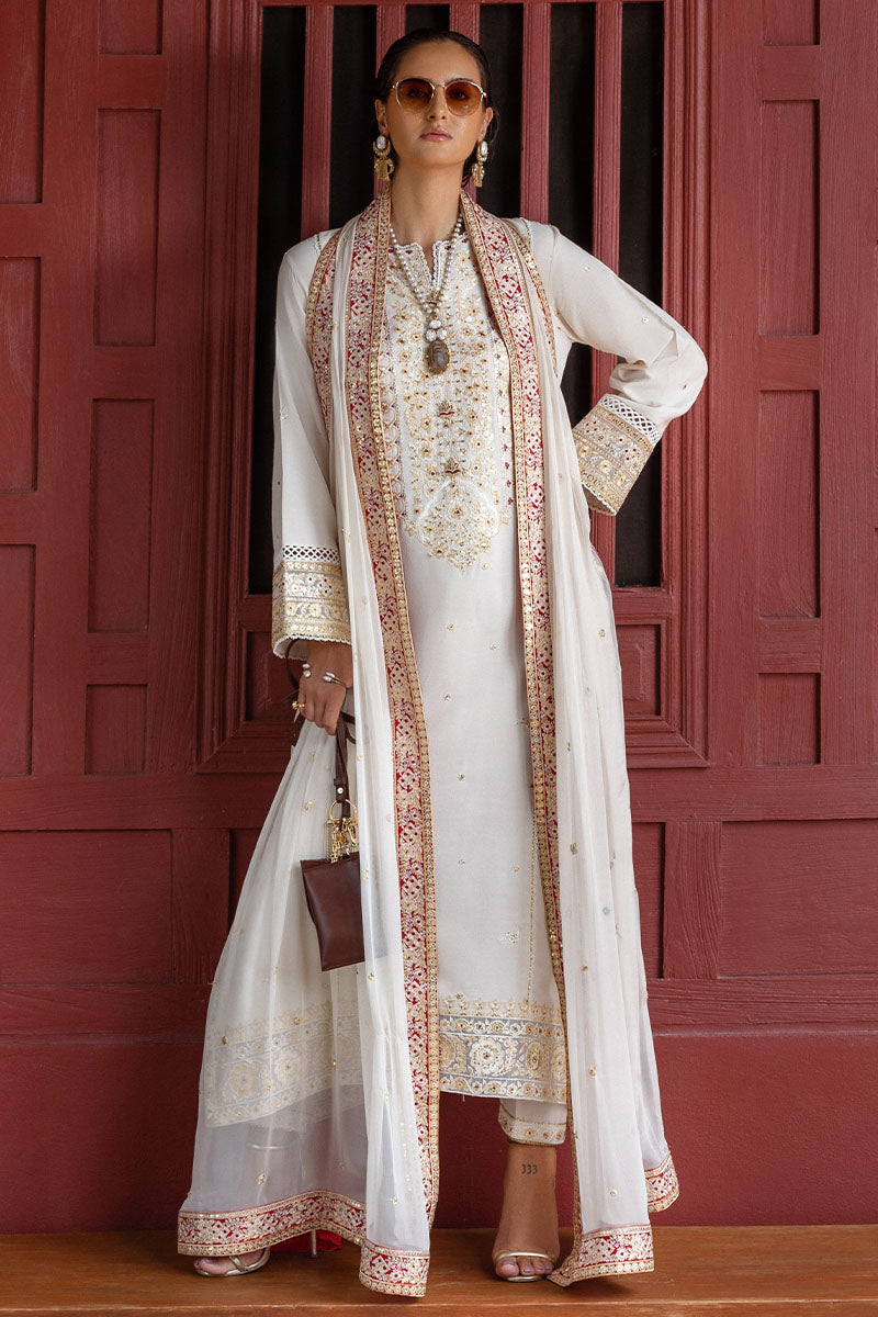 Mushq | Nuvera Raw Silk | Elnaz - Ladies Clothes - Maria Faisal