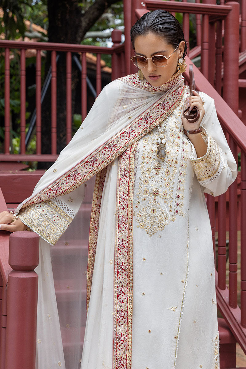 Mushq | Nuvera Raw Silk | Elnaz - Ladies Clothes - Maria Faisal