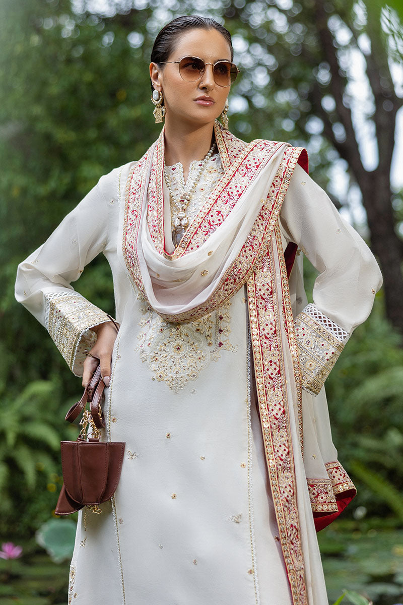 Mushq | Nuvera Raw Silk | Elnaz - Ladies Clothes - Maria Faisal
