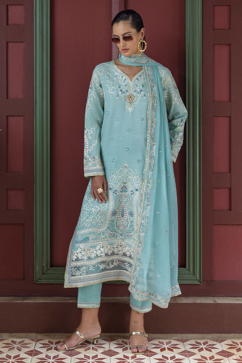 Mushq | Nuvera Raw Silk | Freyelle - Ladies Clothes - Maria Faisal