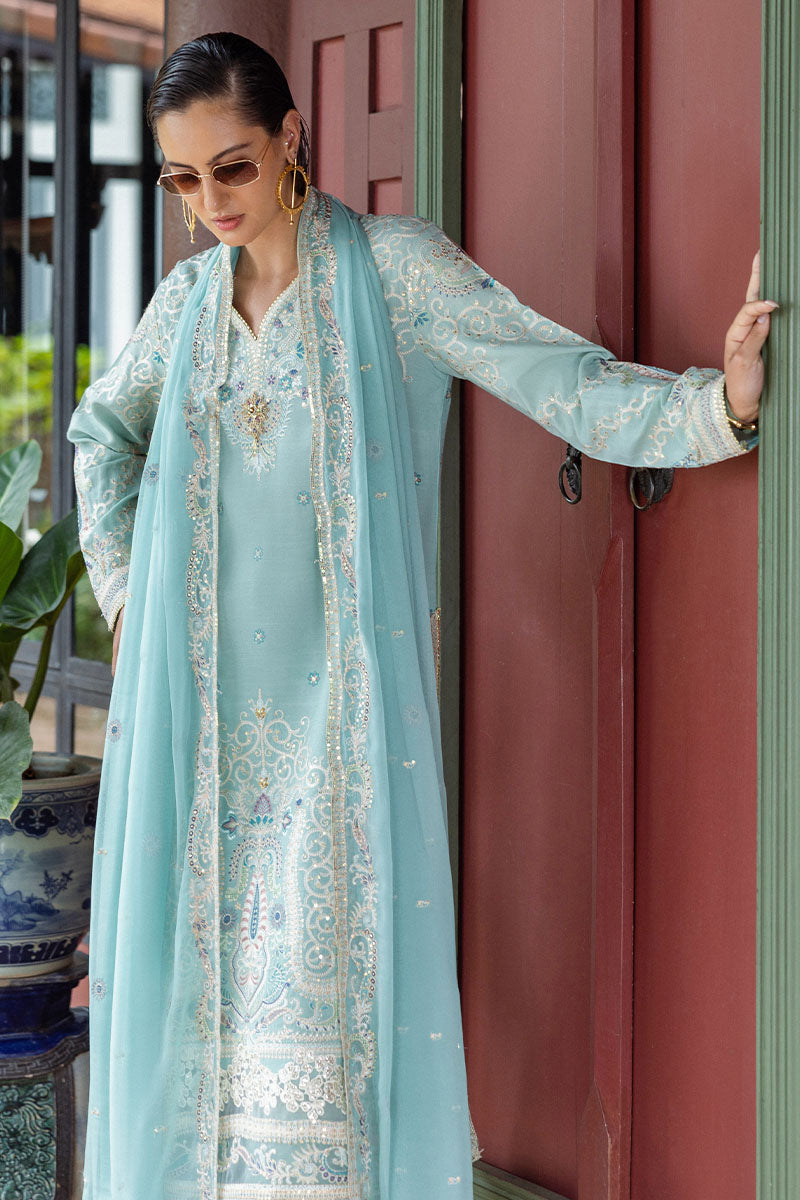 Mushq | Nuvera Raw Silk | Freyelle - Ladies Clothes - Maria Faisal