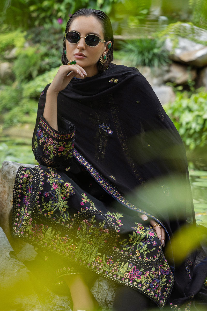 Mushq | Nuvera Raw Silk | Onyxa - Ladies Clothes - Maria Faisal