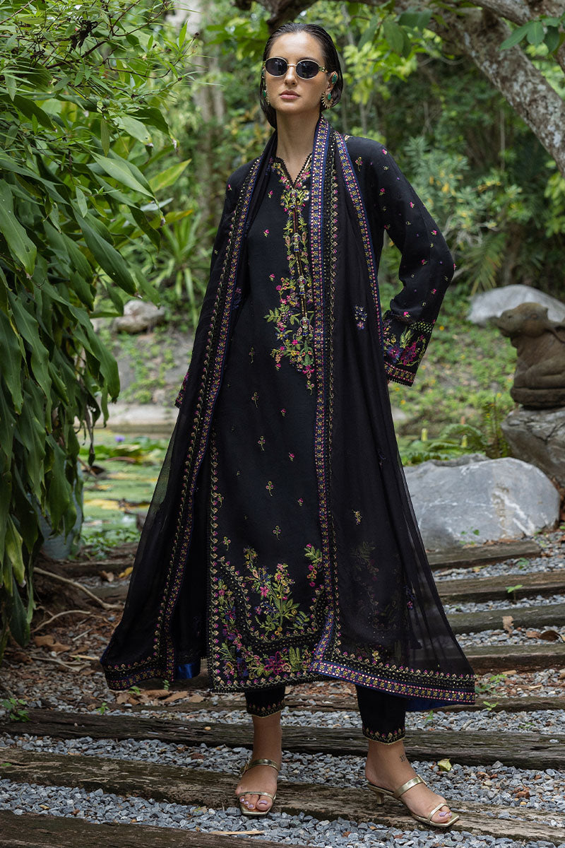 Mushq | Nuvera Raw Silk | Onyxa - Ladies Clothes - Maria Faisal
