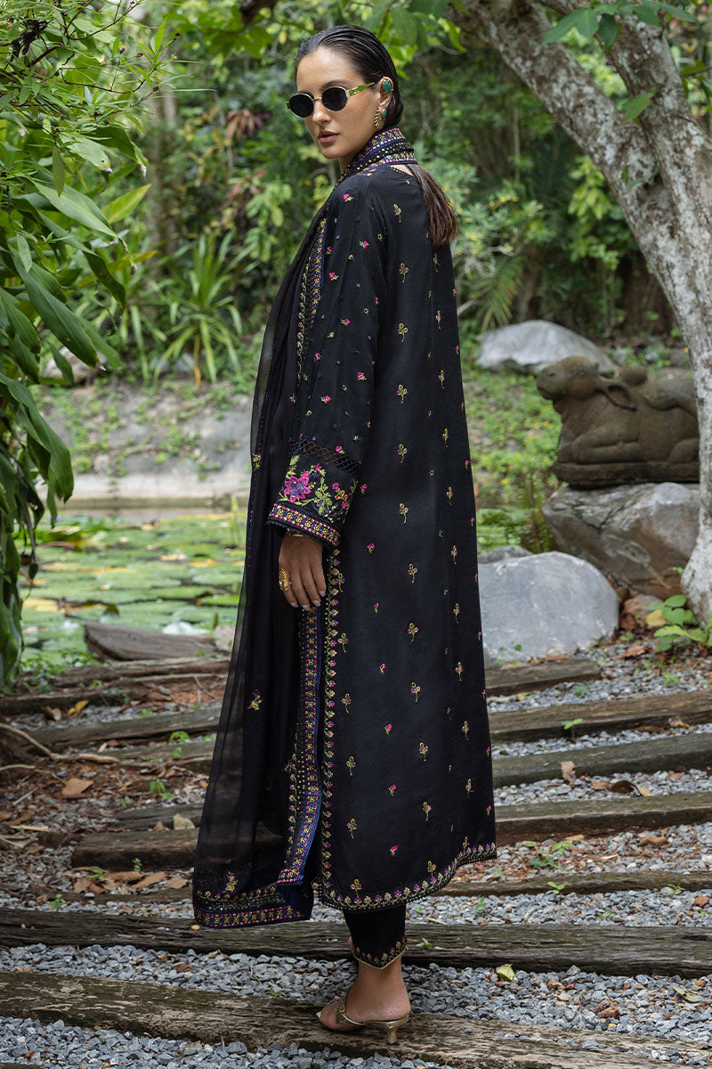 Mushq | Nuvera Raw Silk | Onyxa - Ladies Clothes - Maria Faisal