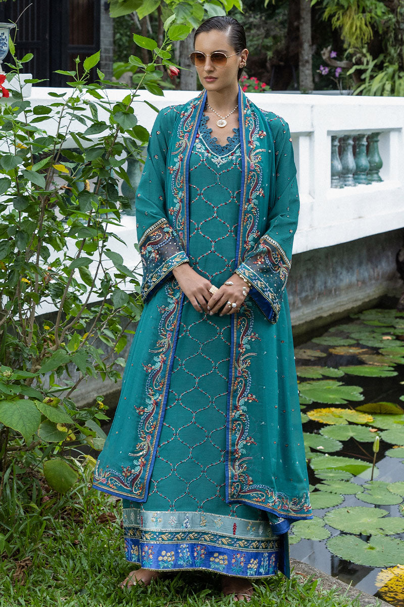Mushq | Nuvera Raw Silk | Valene - Ladies Clothes - Maria Faisal