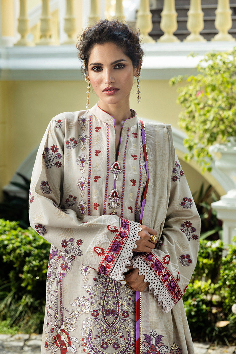 Mushq | Seraph Jacquard Lawn 25 | Levana - Ladies Clothes 