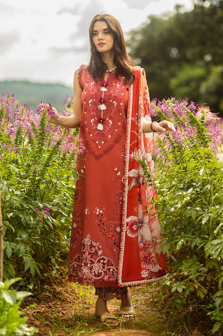 Mushq | Secret Garden Hemline 25 | Dewdrop Garden by Maria Faisal - Registered Vendor of : Mushq - type : Ladies Clothes - 100% original wedding dresses